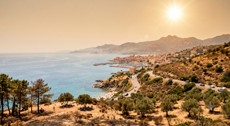 Corsica: Allerta Arancione Prolungata per l’Ondata di Calore Estesa