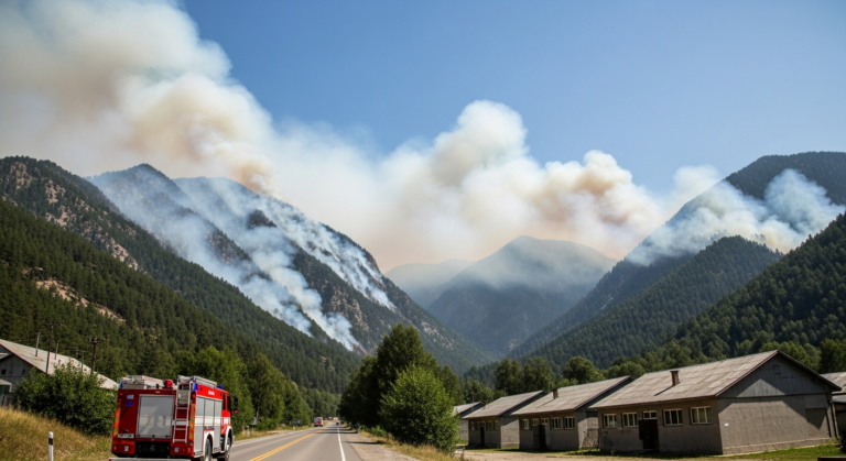 Incendio a Vero: Fiamme Ancora Attive, 45 Ettari Coinvolti