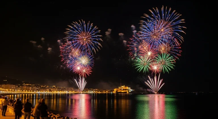 Ferragosto in Corsica: Dove ammirare i fuochi d’artificio ad Ajaccio, Bastia e Calvi