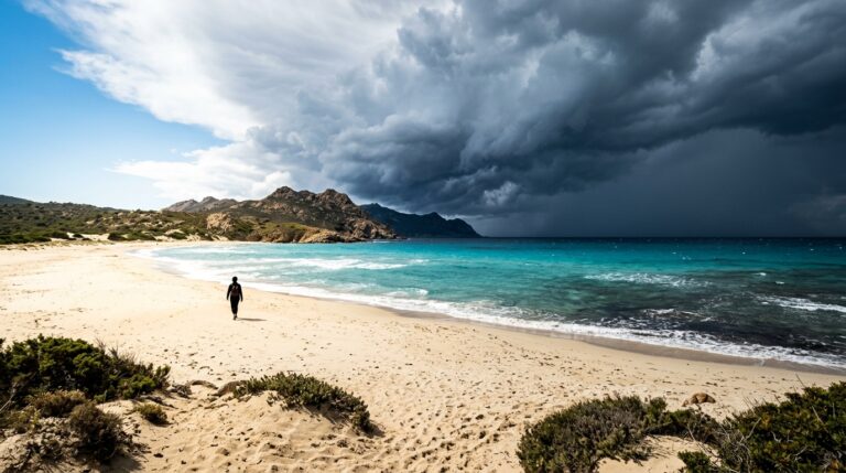 Corsica Sotto Allerta Meteo: Caldo Intenso e Temporali Violenti in Arrivo