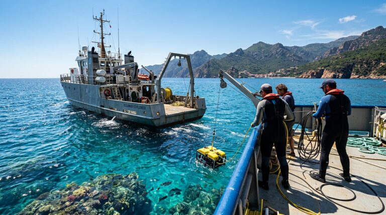 Corsica: Al Via la Spedizione per il Bollettino di Salute del Mediterraneo