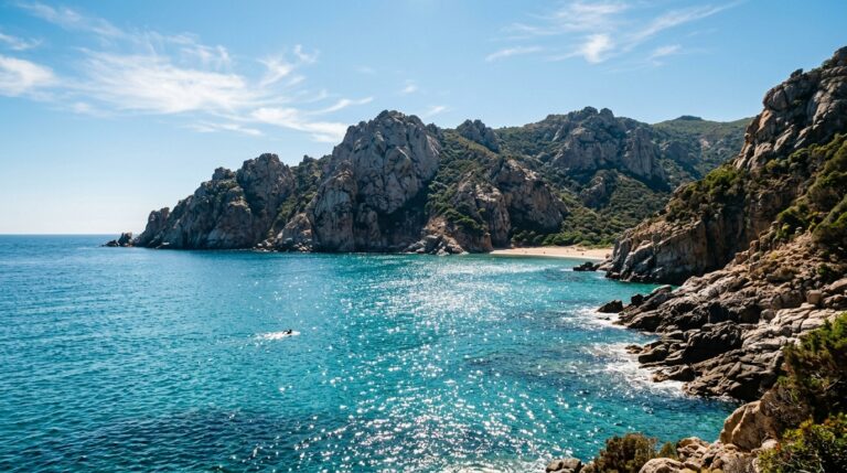 Gabriele Catta completa il giro della Corsica a nuoto per le malattie rare
