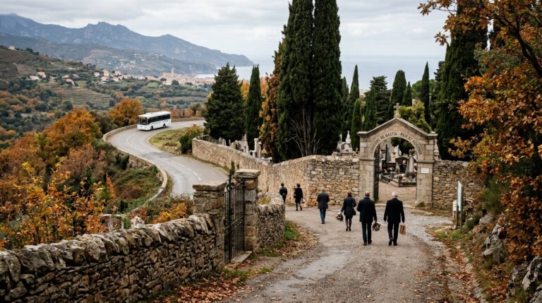 Bastia: Navetta Gratuita per i Cimiteri in Occasione di Ognissanti